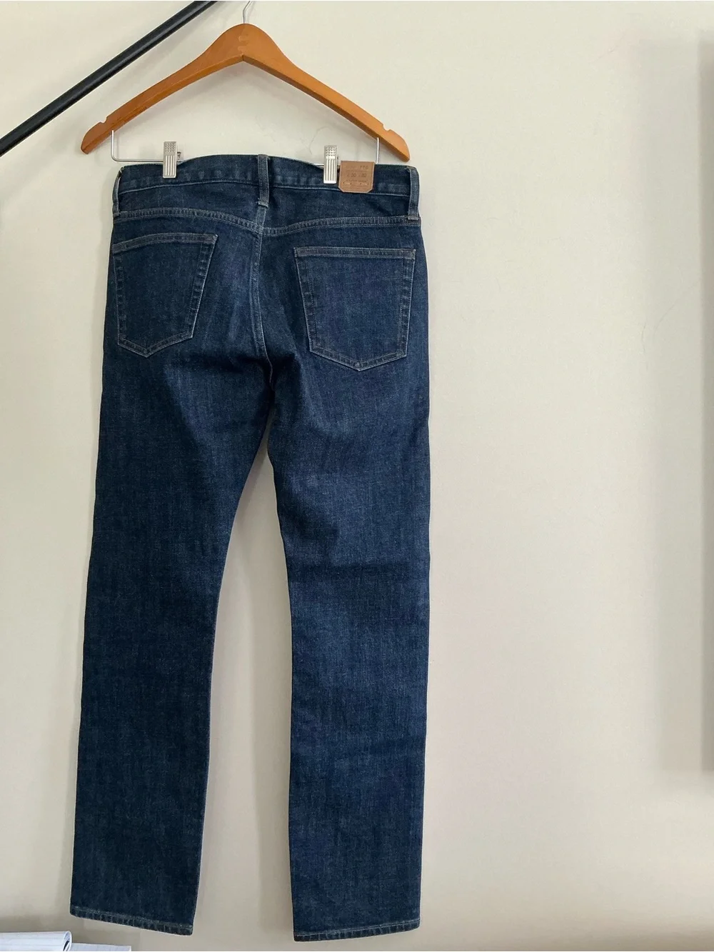J. Crew Men's Dark Indigo Straight Jeans